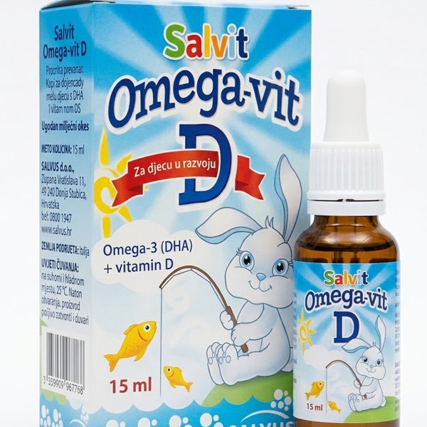 SALVIT omega vit D kapi 15ml